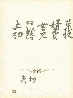 上门女婿叶辰萧初然免费收听小说