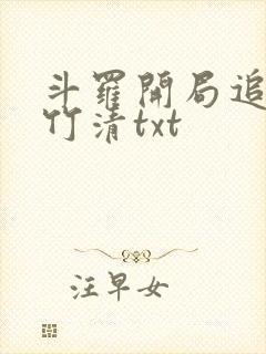 斗罗开局追杀朱竹清txt