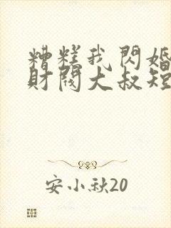 糟糕我闪婚了个财阀大叔短剧