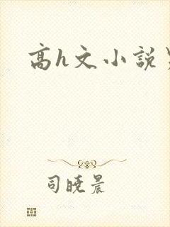 高h文小说男男
