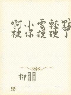 啊小雪轻点奶头被你摸硬了封面