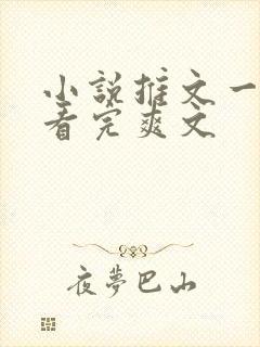 小说推文一口气看完爽文