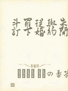 斗罗从与朱竹清订下婚约开始的小说免费阅读