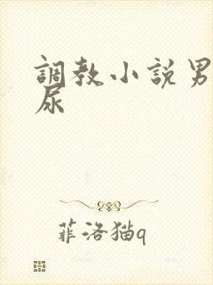 调教小说男男憋尿