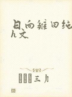 日向雏田纯肉高h文封面