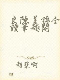 良陈美锦全文阅读笔趣阁