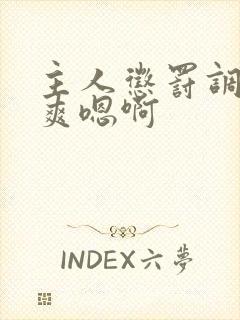 主人惩罚调教贱爽嗯啊