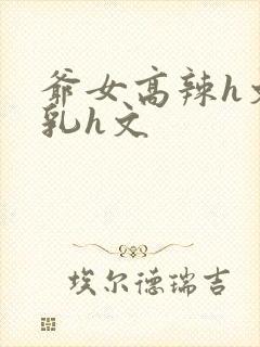 爷女高辣h文乱乳h文