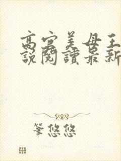 高官美母王芳小说阅读最新章节