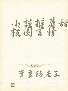 小说推荐甜宠文校园言情