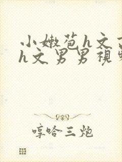 小嫩苞h文高辣h文男男视频