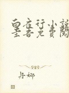 白夜行小说东野圭吾免费阅读全文