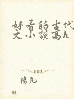 好看的古代调教文小说高h