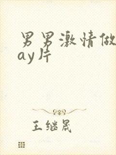 男男激情做爰gay片