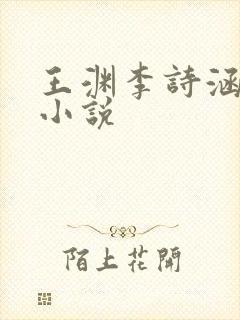 王渊李诗涵穿越小说封面