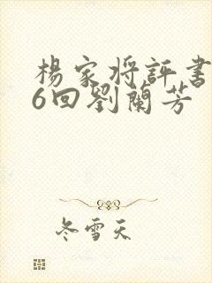 杨家将评书136回刘兰芳