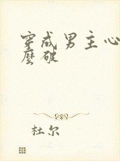 穿成男主心魔怎么破封面