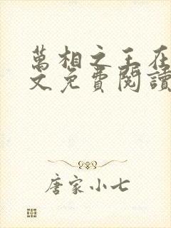 万相之王在线全文免费阅读