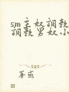 sm主奴调教:调教男奴小说