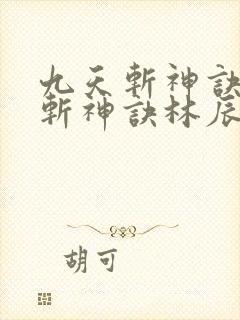 九天斩神诀九天斩神诀林辰