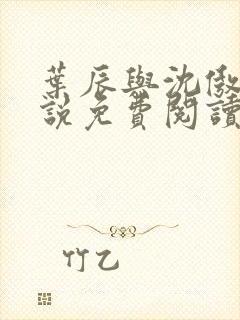 叶辰与沈傲雪小说免费阅读无弹窗