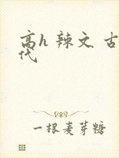 高h 辣文 古代封面