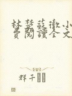 林楚苏彻小说免费阅读全文最新章节封面