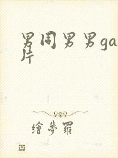 男同男男gay片封面