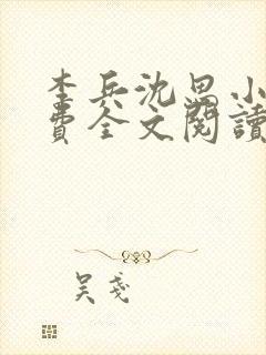 李兵沈思小说免费全文阅读