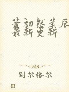 萧初然叶辰小说最新更新