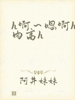 h啊～嗯啊h巨肉高h封面