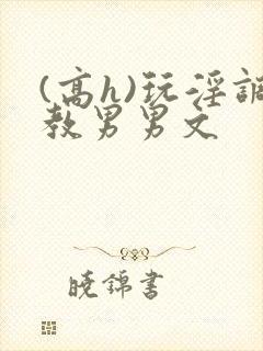 (高h)玩淫调教男男文