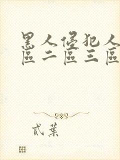 黑人侵犯人妻一区二区三区封面