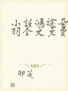 小说鸿途奇才陆羽全文免费阅读