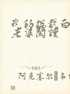 我的总裁白富美老婆阅读