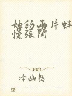 她的两片蚌肉慢慢张开