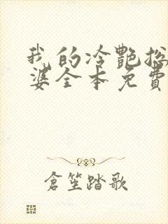 我的冷艳总裁老婆全本免费阅读封面