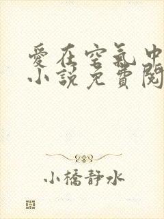 爱在空气中原著小说免费阅读封面