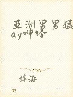 亚洲男男猛男gay呻吟