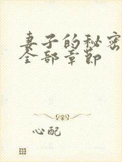 妻子的秘密小说全部章节