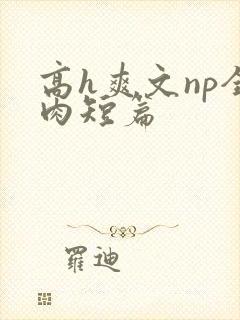 高h爽文np全肉短篇