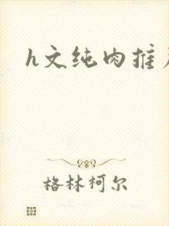 h文纯肉推荐