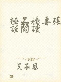 极品娇妻张妍小说阅读