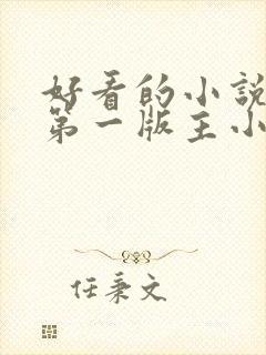 好看的小说大全第一版主小说网免费阅读