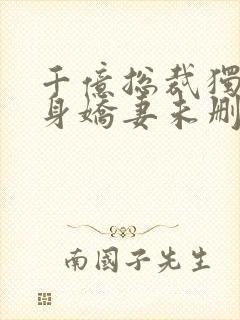 千亿总裁独宠替身娇妻未删减