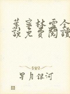 叶宁林雪全文小说免费阅读封面