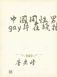 中国同性男男黄gay片在线播放