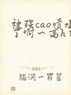 被强cao喷水了啊～高h视频封面