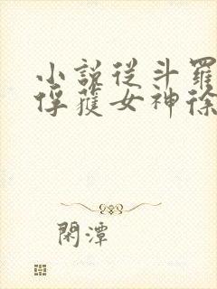 小说从斗罗开始俘获女神徐然/朱竹清全文阅