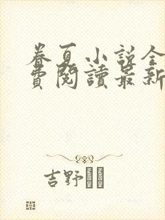 眷夏小说全文免费阅读最新章节封面